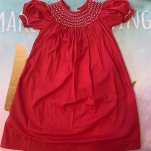 Girl smock dress